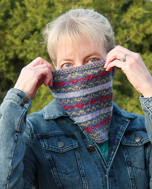 Wild Strawberries Cowl