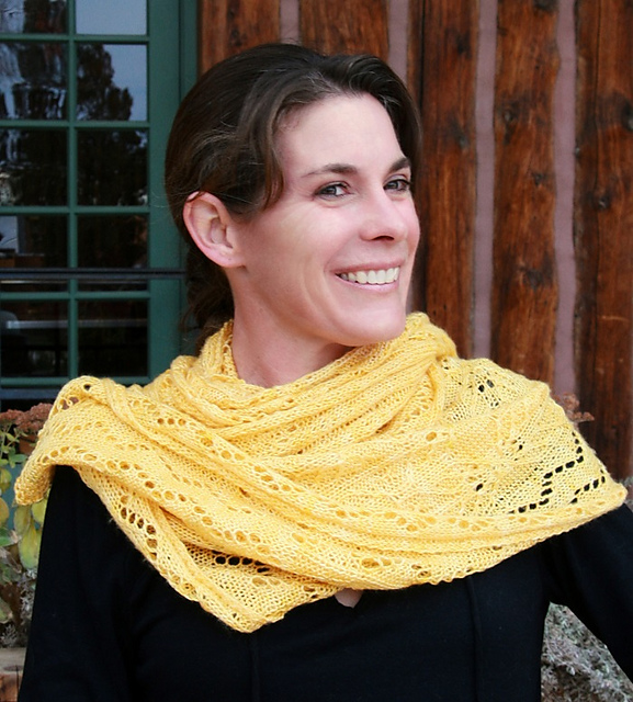 Gorse Shawl