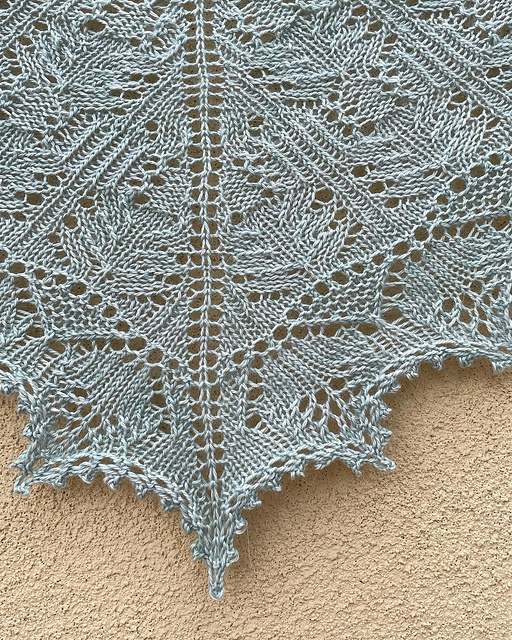 Roses of Avon Shawl