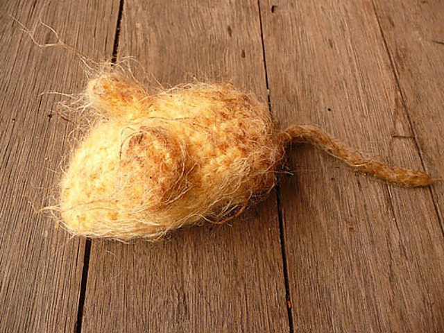 Mohair Mouse Cat Toy