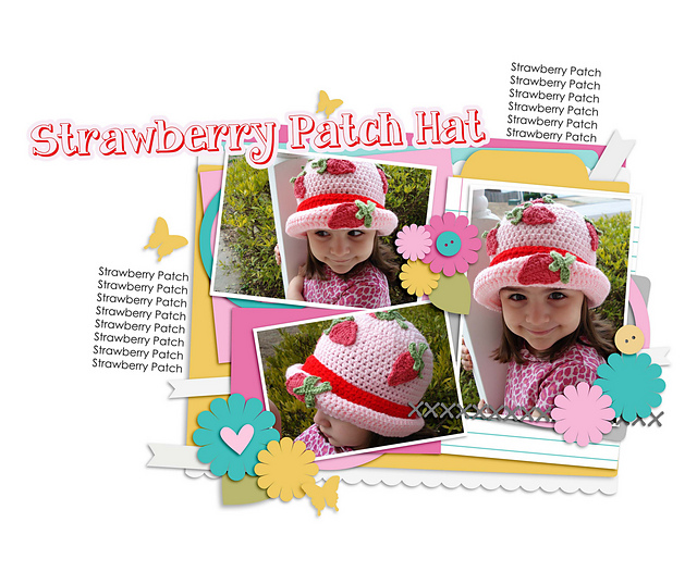 Strawberry Patch Hat