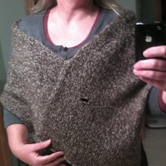 Sweater Shawl