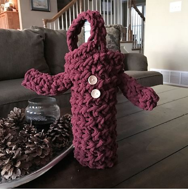 Jazz Hands Wine Bottle Sweater