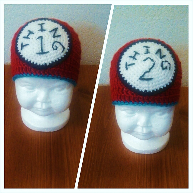 Thing 1 & Thing 2 Beanies