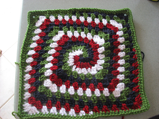 Granny Square Spiral