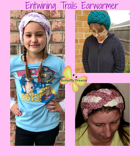 Entwining Trails Earwarmer