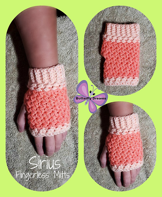 Sirius Fingerless Mitts
