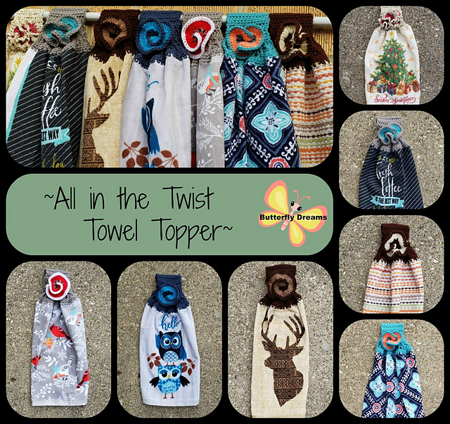 All in the Twist Towel Topper