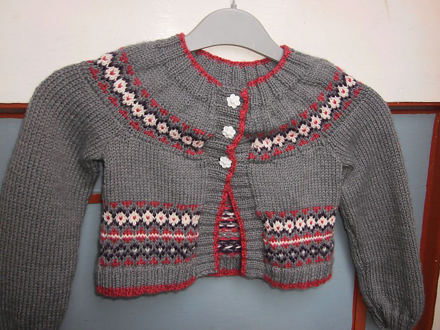Little Fair Isle Cardi