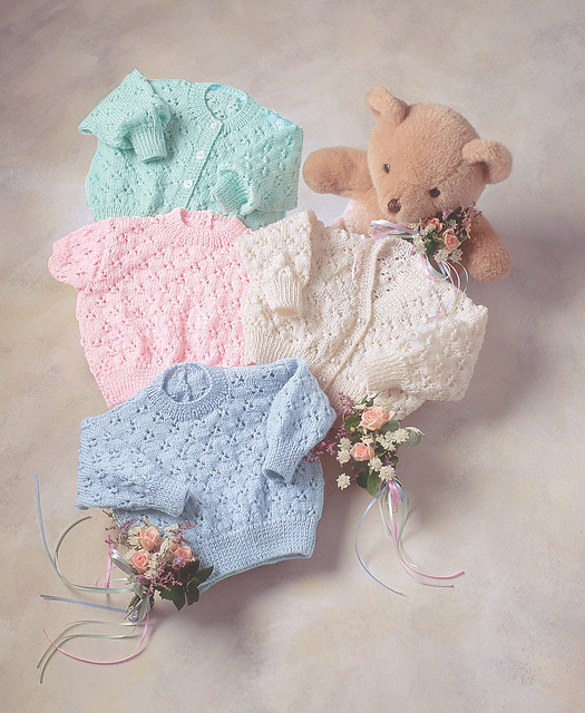 PT 8047 - Baby Jumpers and Cardigans