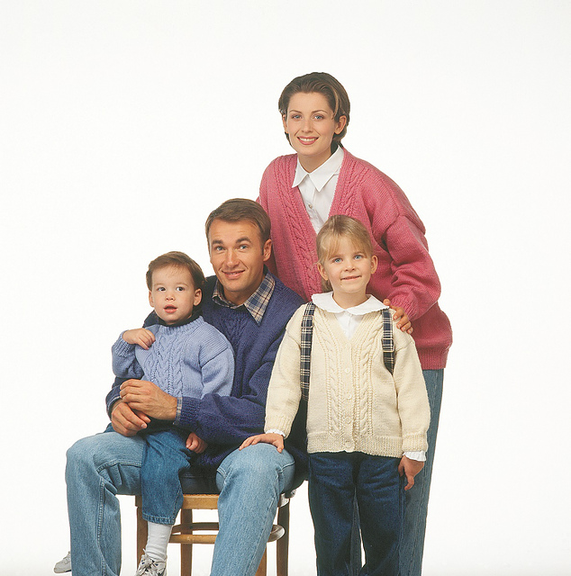 PT 8052 - Family Set Jumper and Cardigan