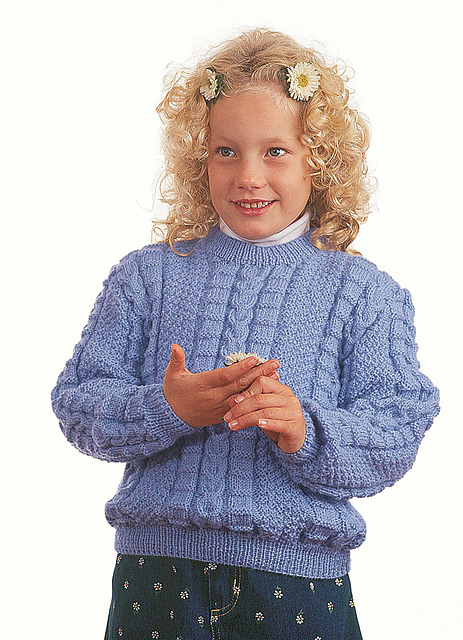 PT 8099 - Child's Aran Jumper
