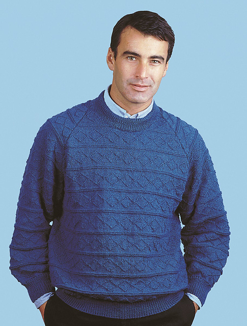 PT 8109 - Men's Horizontal Diamond Pullover