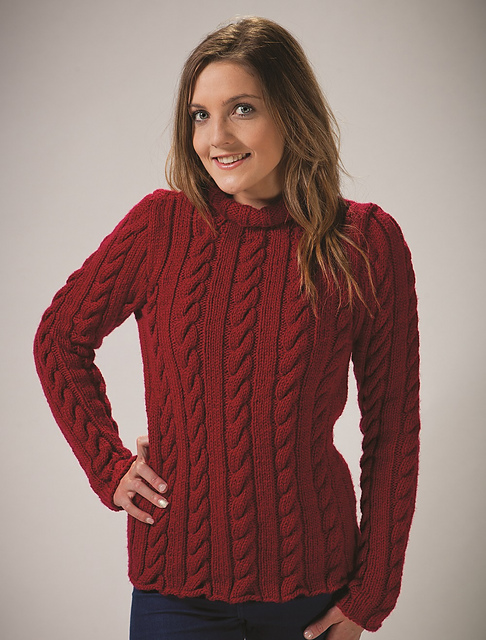 PT 8514 - Cable & Rib Pullover