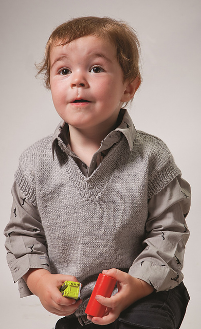 PT 8525 - Kids V or Round Neck Vest