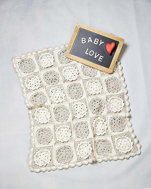 PT 8537 Crochet Baby Blanket