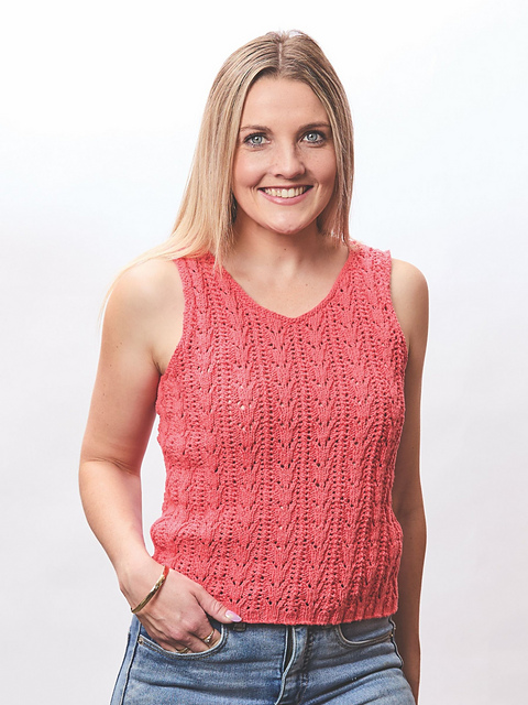 PT 8670 The Stella Lace Tank Top