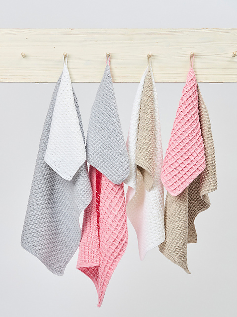 PT 8676 The Golden Washcloths & Hand Towels