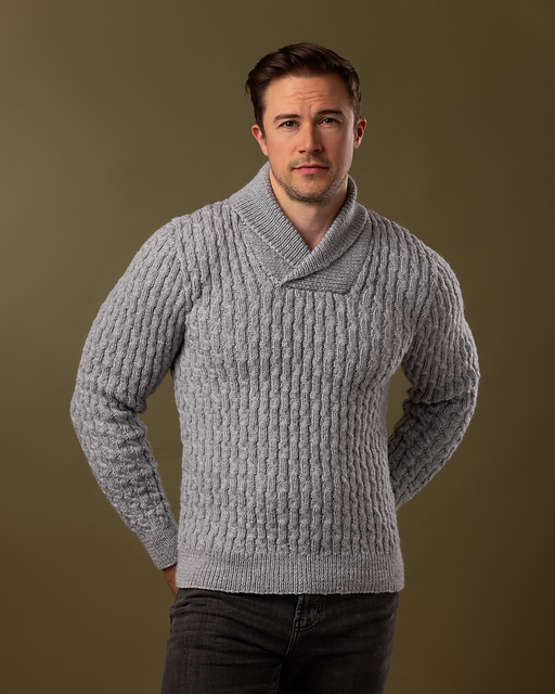 PT 8724 The Callum Cabled Jumper