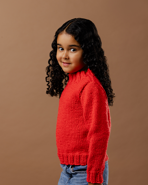 Ravelry: PT 8744 The Pip Kids' Crew-Neck Jumper pattern by Bendigo ...