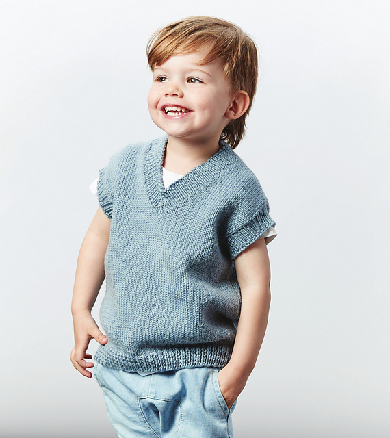 PT 8640 Kids Vee Neck Vest