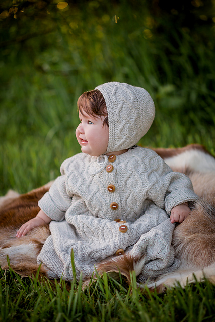 Meadowsweet Sleep Sack and Bonnet