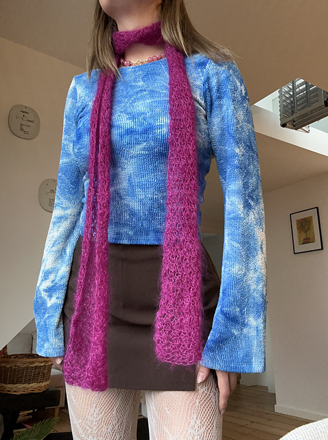 Crochet scarf
