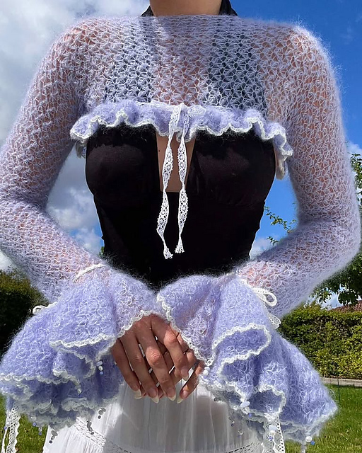 Crochet shrug