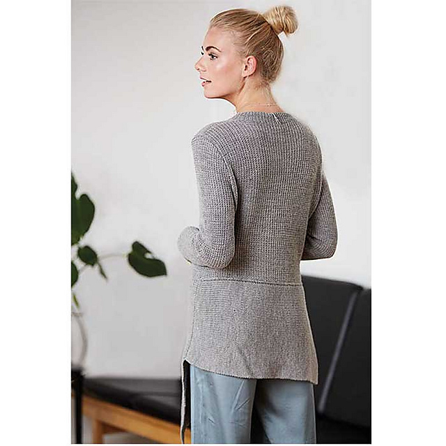 Asymmetrisk sweater