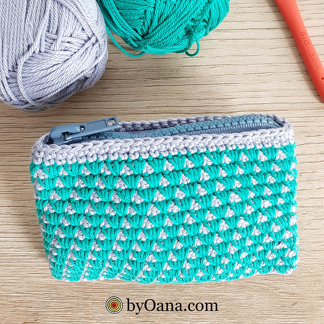 Diamond mini wallet