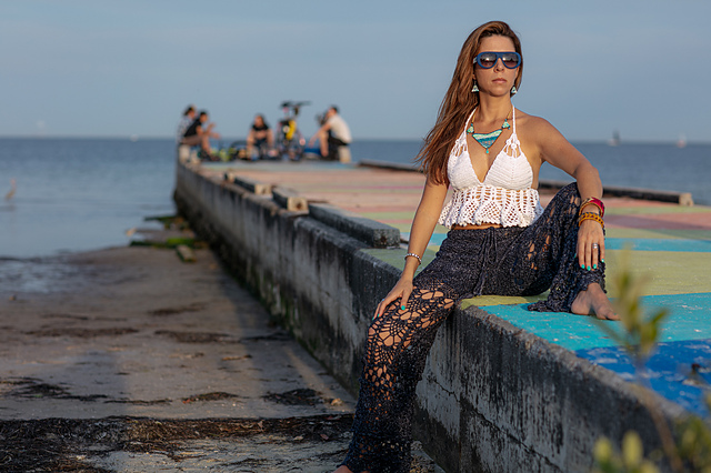 Boho Beachy pants
