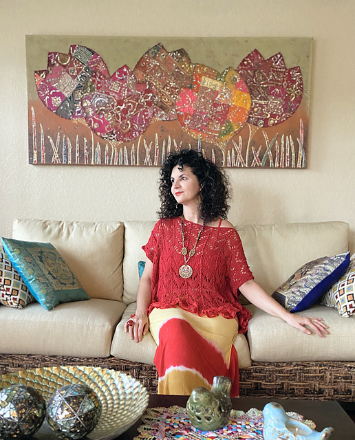 Red kaftan