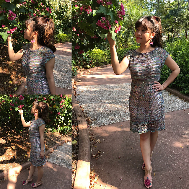 Hydrangea dress