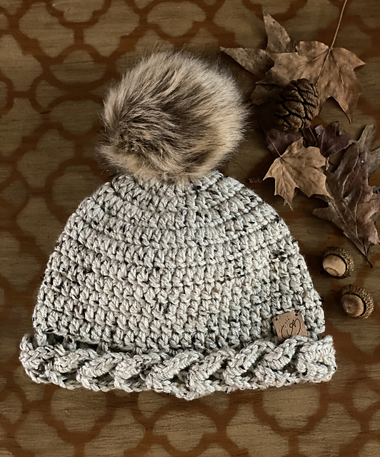 Braided beanie