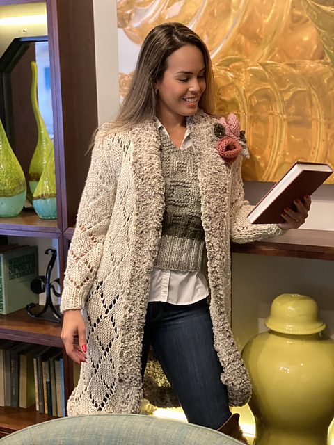 Diamond cardigan