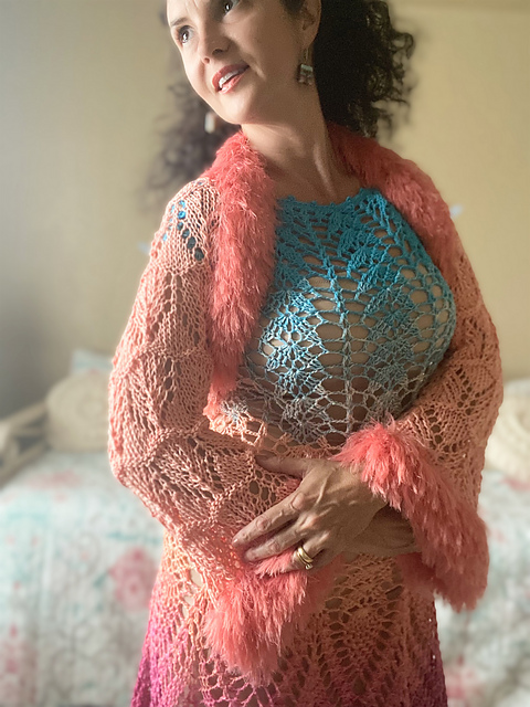 Spring Frise Shrug