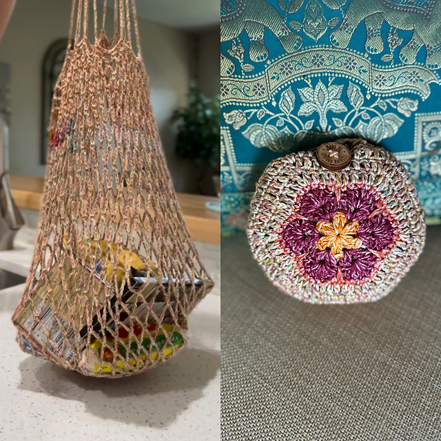 Spring grocery bag