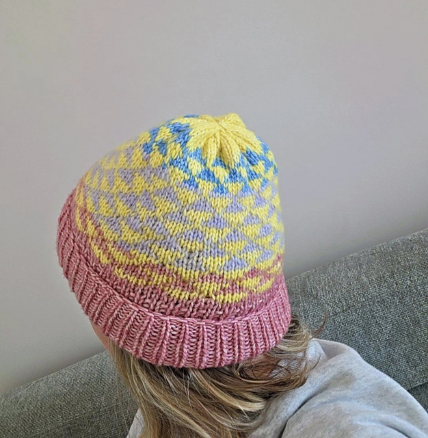 Color Play Fair Isle Beanie