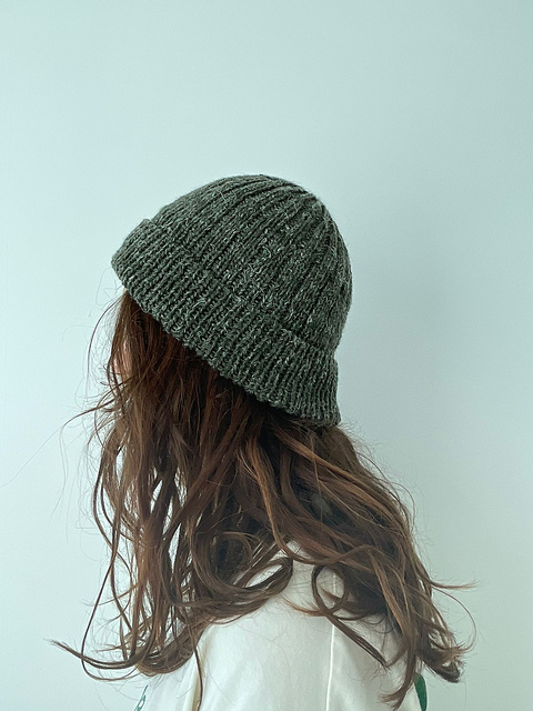 Hipster ribbed hat