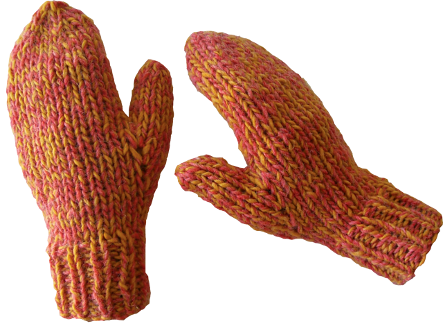 2 Stitch Mittens #905