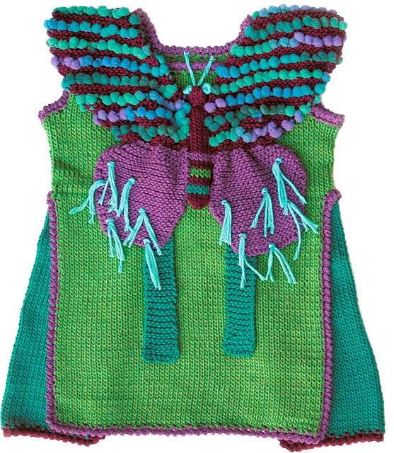 Ravelry Butterfly Dress 704 pattern by Melissa Matthay