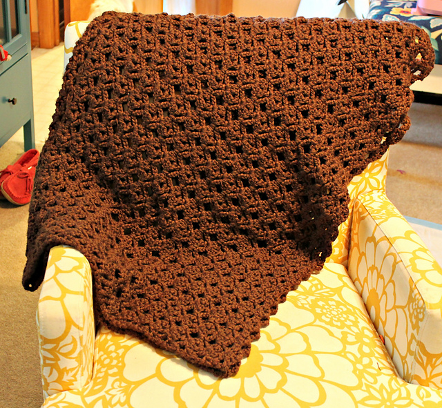 Cozy Lace Throw