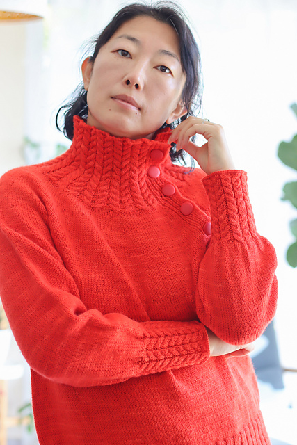 Siyong - cable pullover DK