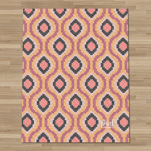 C2C Diamond Ogee Blanket
