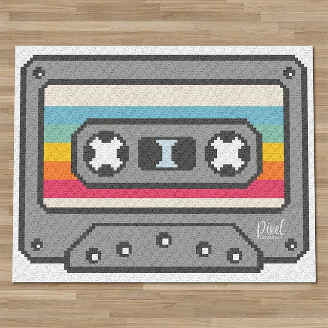 C2C Cassette Tape Blanket