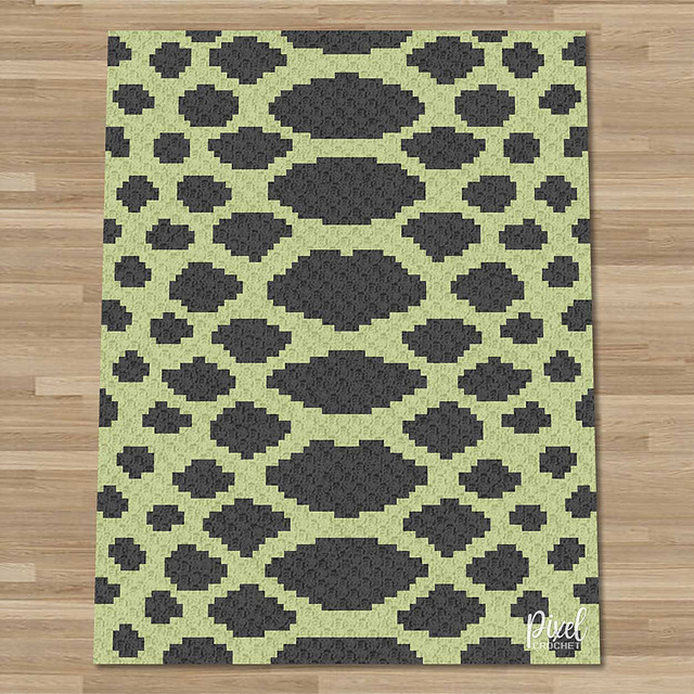 C2C Snake Skin Blanket