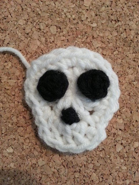 Easy Skull Applique