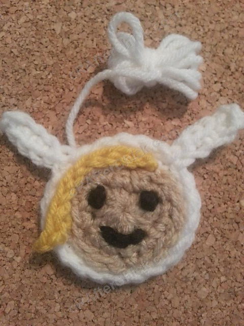 Fionna Adventure Time Face Applique