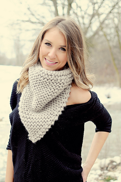 Cozy Up Bandanna Scarf