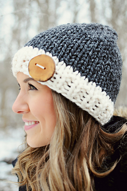 Live Brave Button Hat